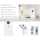 2E Система резервного питания PowerWall Vezha, 5000 Вт, 5.12 кВт/ч, MPPT 5.5 кВт, WiFi, расширение емкости, параллельное подключение
