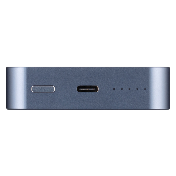 2E Акумулятор портативний літій-іонний Power Bank Wireless QI 5000мА·год, 20Вт, PD, синій
