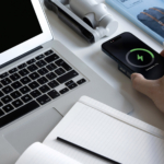 2E Акумулятор портативний літій-іонний Power Bank Wireless QI 5000мА·год, 20Вт, PD, синій