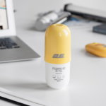 2E Cleaning kit PILL for office equipment (liquid 140ml, whipe 20cm), white-yellow