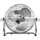 2E Floor fan professional, 35cm, 65W, buttons, motor 100% copper, silver