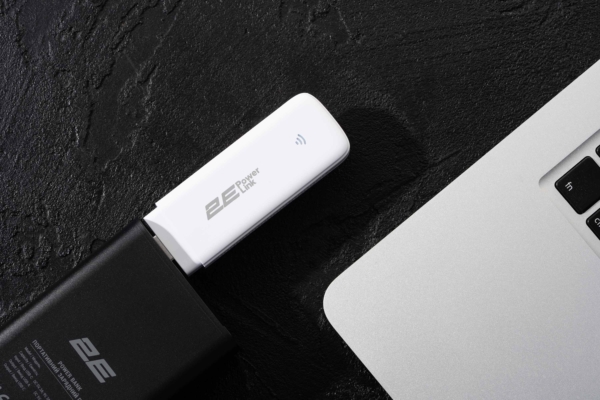 2E Mobile router PowerLink (MiFi-1 2024) LTE, Wi-Fi4, 1xUSB, 1xCRC9 white