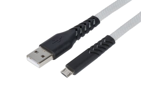 2E Кабель USB-A > microUSB заряджання/синхронізації 2E 1м, Urban, сірий
