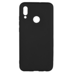 Case 2E Basic for Huawei P Smart 2019, Soft touch, Black