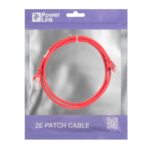 2E Патч-корд САТ 5e, UTP, 1м, 26AWG, RJ45, 7/0.16, CCA, PVC, червоний