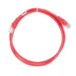 2E Патч-корд САТ 5e, UTP, 1м, 26AWG, RJ45, 7/0.16, CCA, PVC, червоний