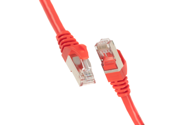 2E Патч-корд САТ 5e, UTP, 1м, 26AWG, RJ45, 7/0.16, CCA, PVC, червоний