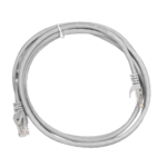 Патч-корд 2E САТ 5e, UTP, 2м, 26AWG, RJ45, 7/0.16, CCA, PVC, сірий