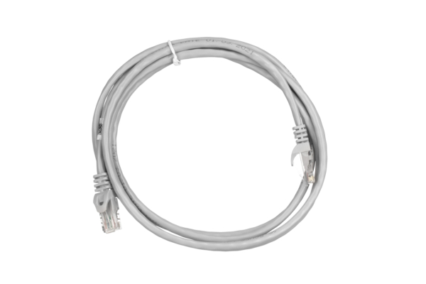 Патч-корд 2E САТ 5e, UTP, 2м, 26AWG, RJ45, 7/0.16, CCA, PVC, сірий