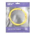 Patch Cable 2E Cat 5e, UTP, RJ45, 26AWG, 7/0.16 Cu, 1.00 m, PVC, Yellow