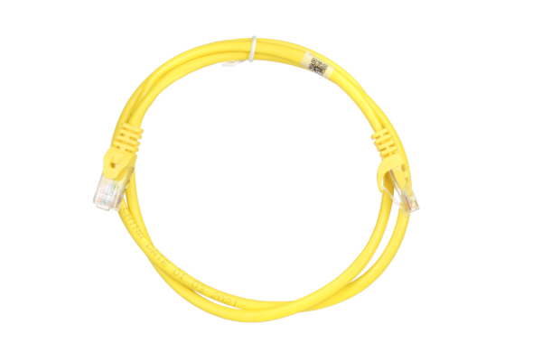 Patch Cable 2E Cat 5e, UTP, RJ45, 26AWG, 7/0.16 Cu, 1.00 m, PVC, Yellow
