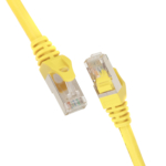 Patch Cable 2E Cat 5e, UTP, RJ45, 26AWG, 7/0.16 Cu, 1.00 m, PVC, Yellow