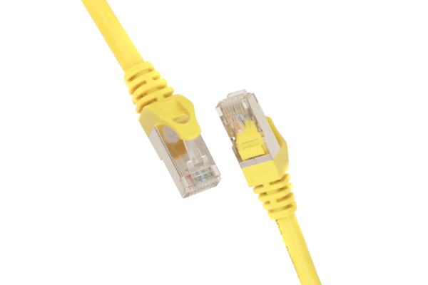 Patch Cable 2E Cat 5e, UTP, RJ45, 26AWG, 7/0.16 Cu, 1.00 m, PVC, Yellow
