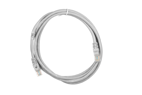 Патч-корд 2E САТ 5e, UTP, 2м, 26AWG, RJ45, 7/0.16, Cu, PVC, серый