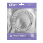Патч-корд 2E САТ 5e, UTP, 3.50м, 26AWG, RJ45, 7/0.16, Cu, PVC, сірий