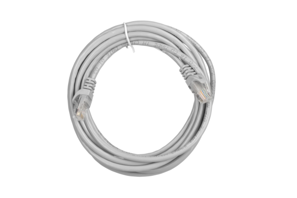 Патч-корд 2E САТ 5e, UTP, 3.50м, 26AWG, RJ45, 7/0.16, Cu, PVC, сірий