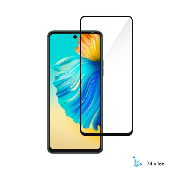 Защитное стекло 2E для TECNO Camon 17P (CG7n), 2.5D FCFG, (1 Pack), black border
