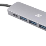 Hub 2E USB-C 5in1 Slim Aluminum Multi-Port, silver