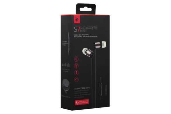 Headphones 2E S7 Subwoofer Mini with volume control switch&mic Wired