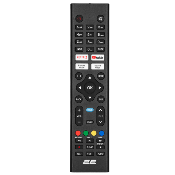 2E Телевізор 50″ LED 4K 60Hz Smart Android Black