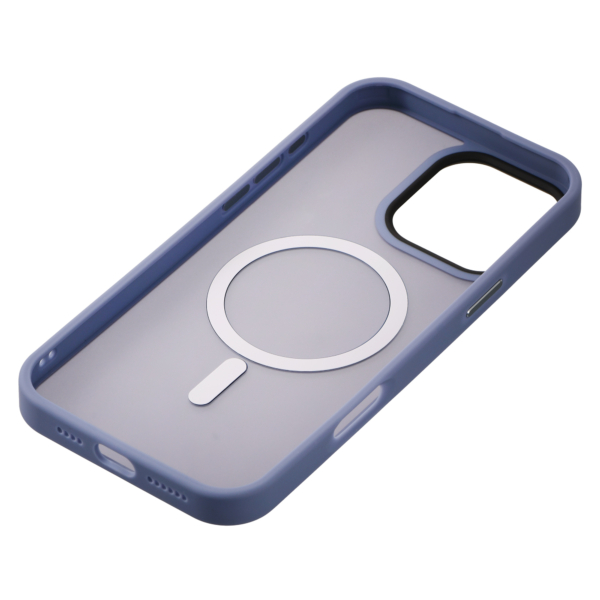 2E Basic Case for iPhone 16 Pro Max, Soft Touch MagSafe Cover, Light Blue