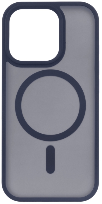 Чехол 2E Basic для iPhone 16 Pro, Soft Touch MagSafe Cover, Dark Blue