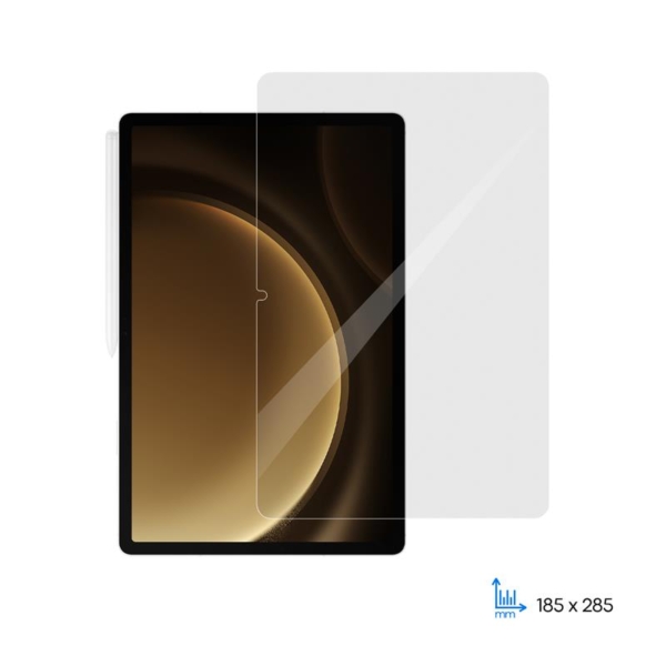 2E Protective glass for Samsung  Galaxy Tab S9FE+ (X616) 12.4″(2023), 2.5D, clear