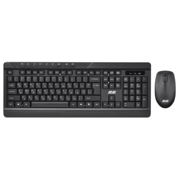 2E Combo keyboard and mouse MK410 WL, EN/UK/RU, black