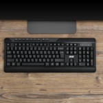 2E Combo keyboard and mouse MK410 WL, EN/UK/RU, black