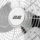 2E Floor fan professional, 35cm, 65W, buttons, motor 100% copper, silver